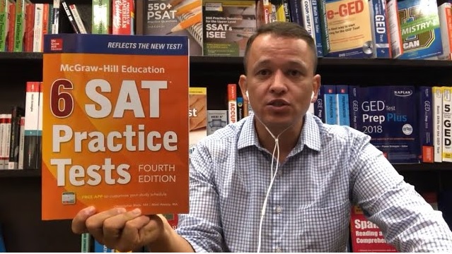 Книга "6 практических тестов SAT"