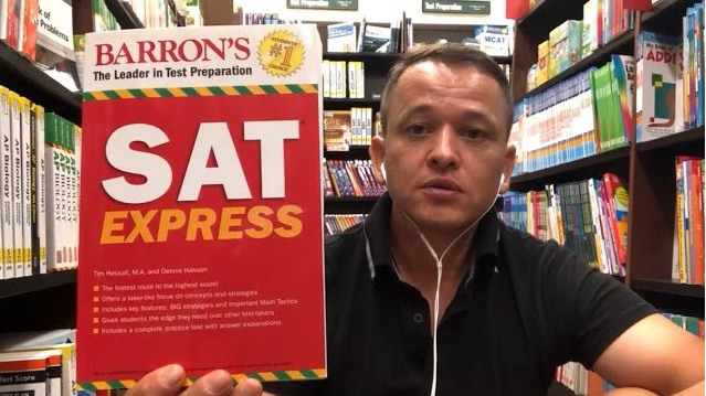 Книга "SAT экспресс" издательства Barron's