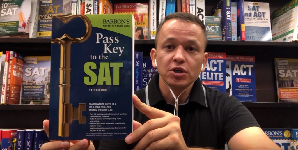 Книга Pass Key to SAT - 11-е издание Barron's